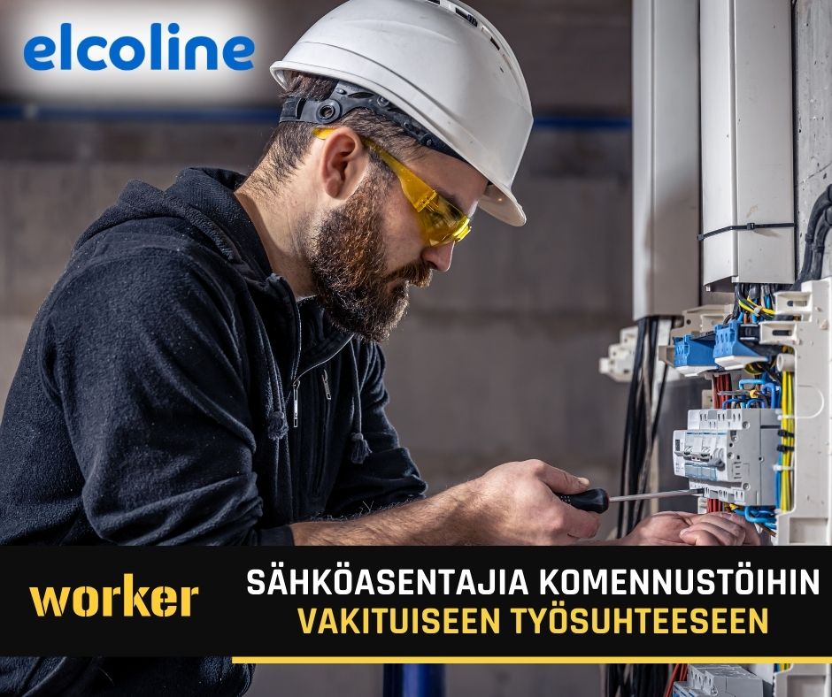 Sähköasentajia komennustöihin vakituiseen työsuhteeseen